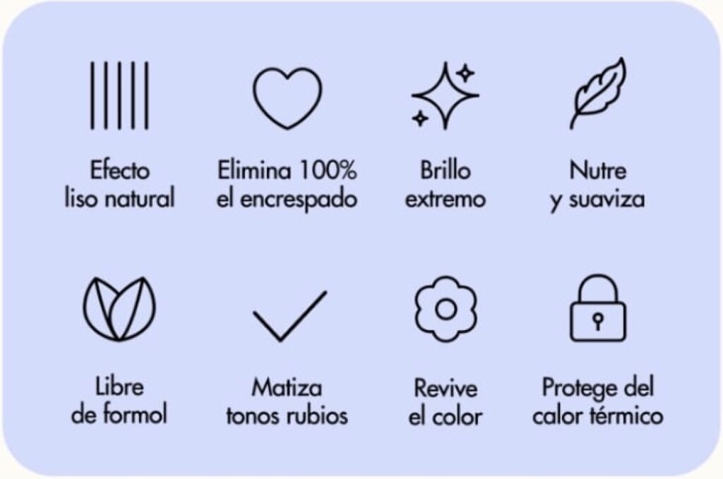 Beneficios Keratin Infusion Goa Organics